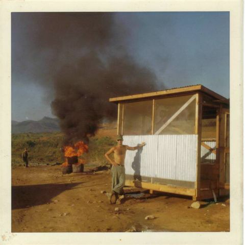 1969 Dong Ha Combat Base Holmes burning shitters.jpg